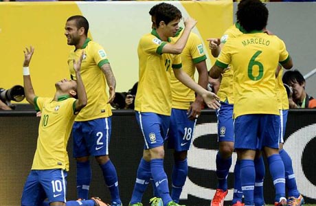 COPA DAS CONFEDERAÇÕES: BRASIL ESTRÉIA COM VITÓRIA