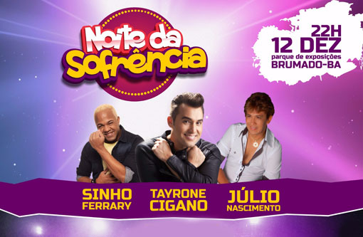 Vem aí a virada de preços da Noite da Sofrência; corra e reserve já o seu ingresso