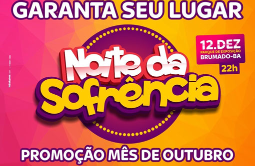 Noite da Sofrência: Garanta já o seu ingresso com preço promocional