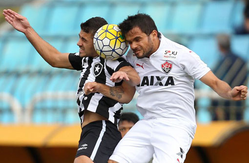 Com gol de Victor Ramos nos acréscimos, Vitória conquista um ponto diante do Botafogo em Volta Redonda