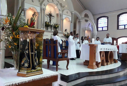 Brumado recebeu imagem peregrina de Nossa Senhora Aparecida 