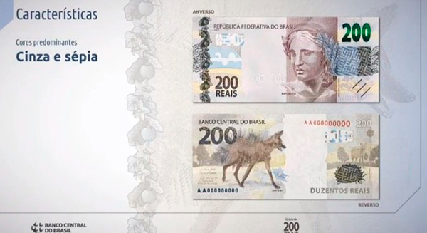 Cédulas de R$ 200 completam um ano em circulação