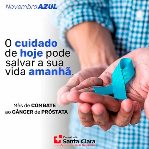 Novembro Azul: Centro Médico Santa Clara chama atenção para câncer de próstata