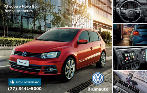 Conheça na Brumauto o Novo Gol 2018