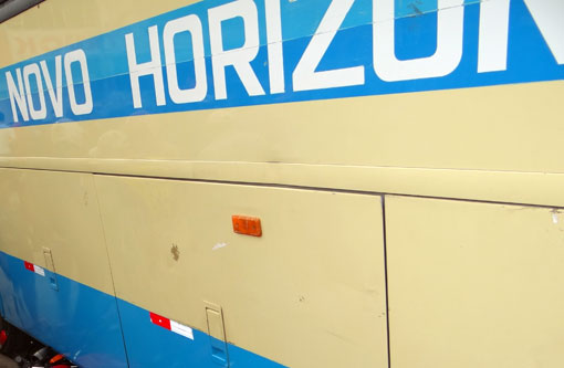 Brumadenses estavam no ônibus da Novo Horizonte que foi assaltado na madrugada de hoje 
