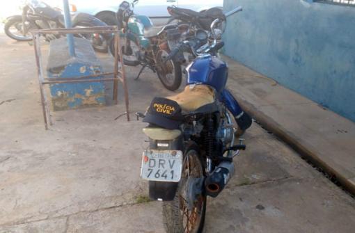 Ituaçu:  Polícia Civil  recupera motocicleta furtada e apreende drogas