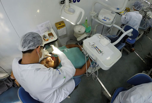 Odontomóvel atende esta semana em Rio de Contas