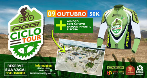 Brumado: Beto Bike realiza neste domingo (09) a 1ª edição do Oggiciclotour