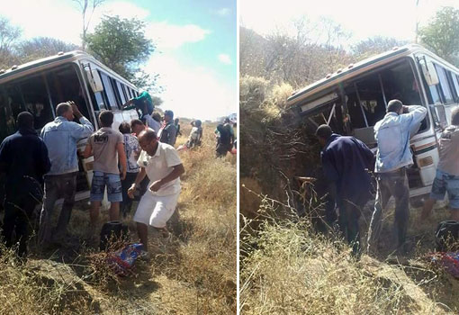 Acidente é registrado com ônibus que levava romeiros de Livramento para Bom Jesus da Lapa