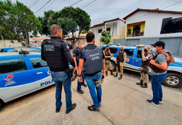 Brumado: Polícias Civil e Militar realizam operação 'Campo Seco' em repressão ao tráfico de drogas