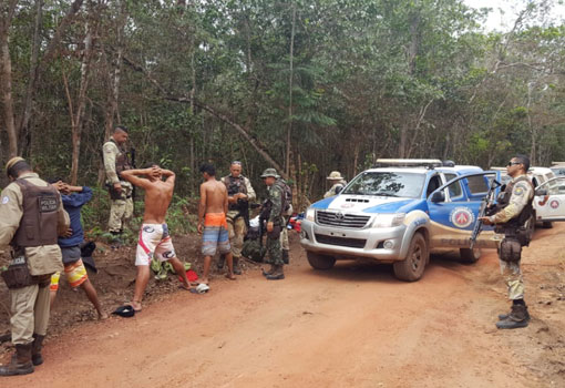 Ibicoara: Operação Policial frustrou tentativa de ocupação irregular ao Parque da Cachoeira do Buracão