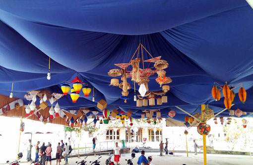 Barra da Estiva: Ornamentação especial deixa ainda mais bonita praça que receberá a 27º São João