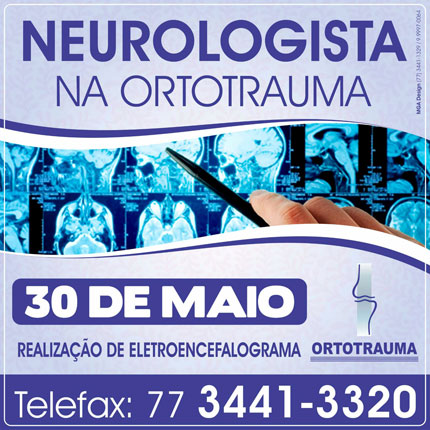 Ortotrauma: neurologista Luís Rogério atenderá na unidade nesta segunda (30) 