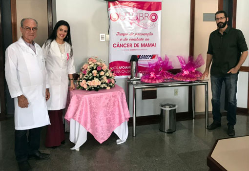 Clínica Somepe adere a campanha 'Outubro Rosa'