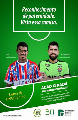 Ação Cidadã Sou Pai Responsável será realizada em Brumado na próxima segunda (29)