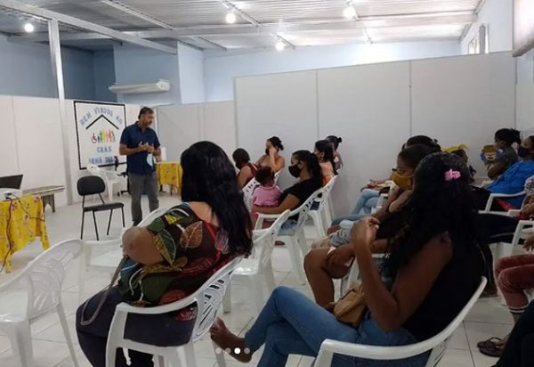 Brumado: Palestra para famílias é realizada no CRAS Irmã Dulce