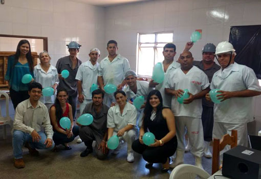 Nasf realiza palestra sobre alimentação saudável no Matadouro e Frigorífico Regional de Brumado