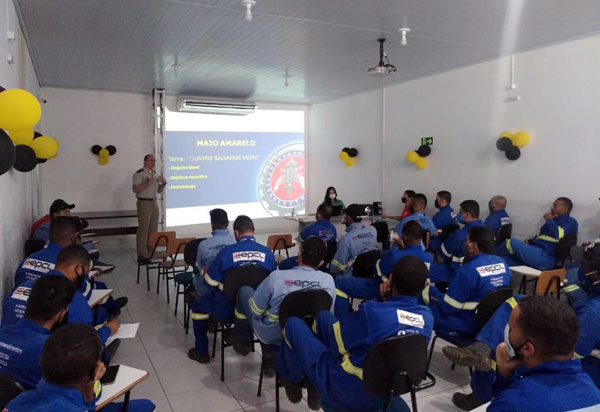 Brumado: Polícia Militar participa da Campanha Maio Amarelo 