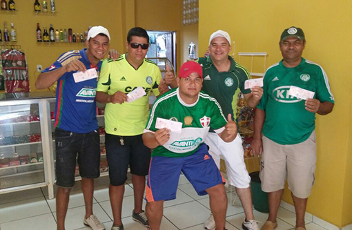 Brumadenses se preparam para assistir jogo entre Palmeiras e Vitória da Conquista