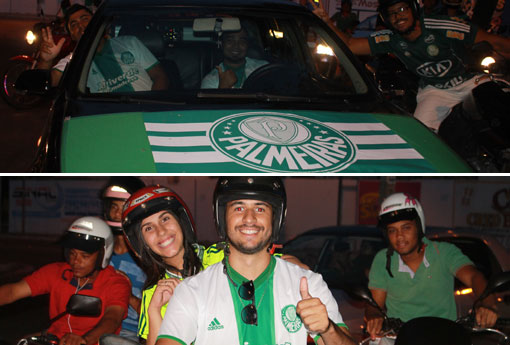 Brumado: palmeirenses comemoram título do Campeonato Brasileiro