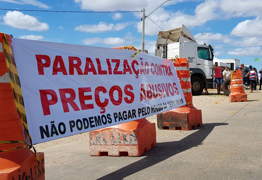 Manifestação dos Caminhoneiros entra no 6º dia em Brumado