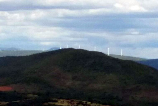 Brumado: Parque Eólico em Cristalândia começa a tomar forma