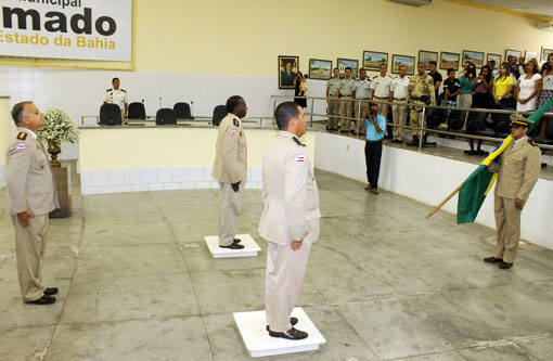 Veja as fotos da solenidade de passagem de comando da 34ª CIPM