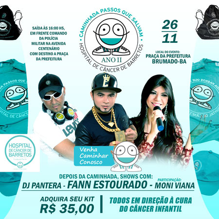 Edição 2017 da Caminhada Passos que Salvam acontecerá no dia 26 de novembro; participe