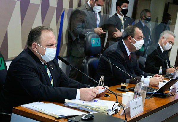 CPI: Pazuello diz que não foi orientado a indicar tratamento precoce