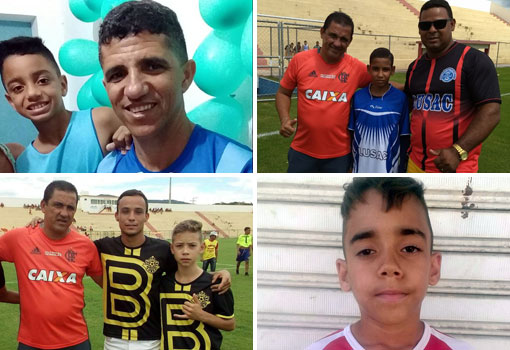 Quatro atletas foram selecionados na peneira do Flamengo em Brumado