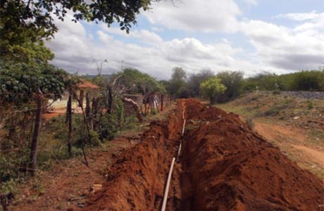 Iniciada obra de sistema de abastecimento das localidades de Passagem e Penha