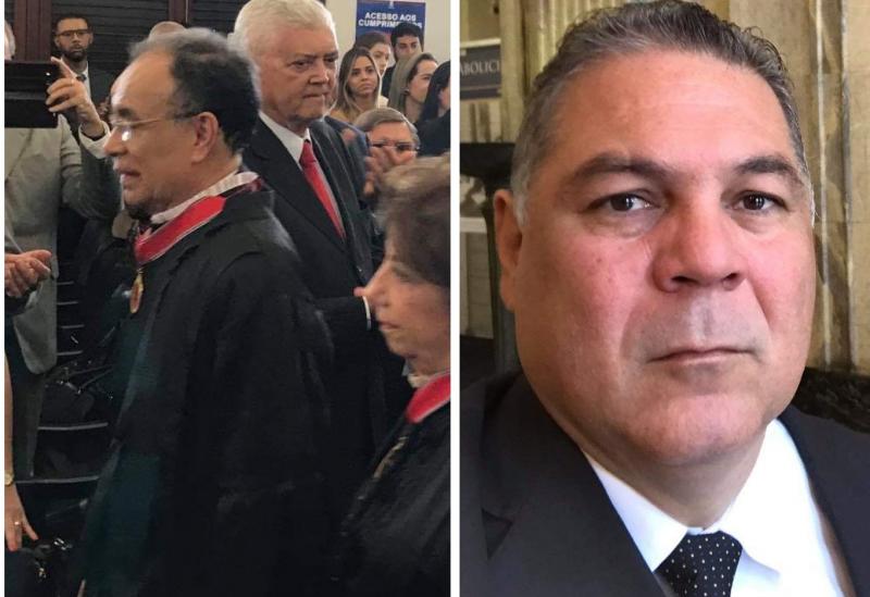 Vereador Leonardo Vasconcelos esteve presente a posse do presidente do Tribunal de Justiça da Bahia