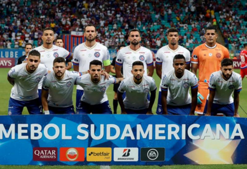 Bahia faz 3 a 0 no Nacional (PAR) pela Copa Sulamericana 