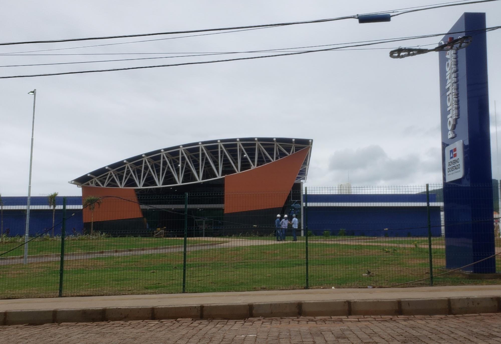 Sesab informa a fase final dos serviços na Policlínica Regional de Saúde de Brumado