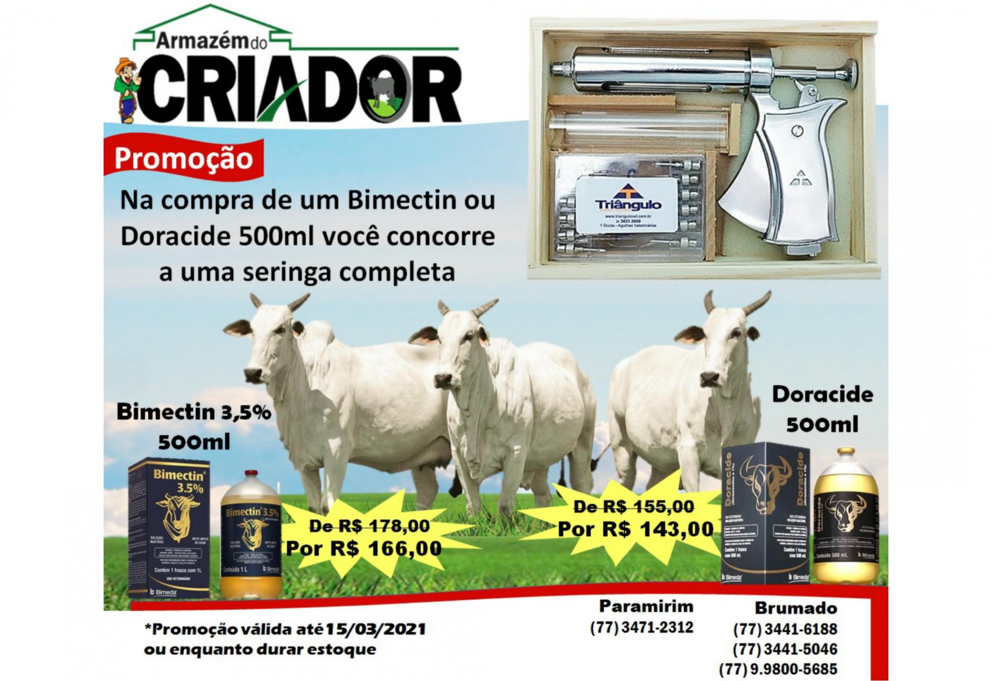 Confira as promoções do Armazém do Criador