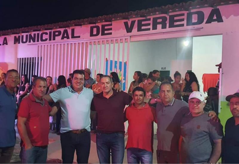 Deputado Marquinho Viana participa de inauguração em Érico Cardoso