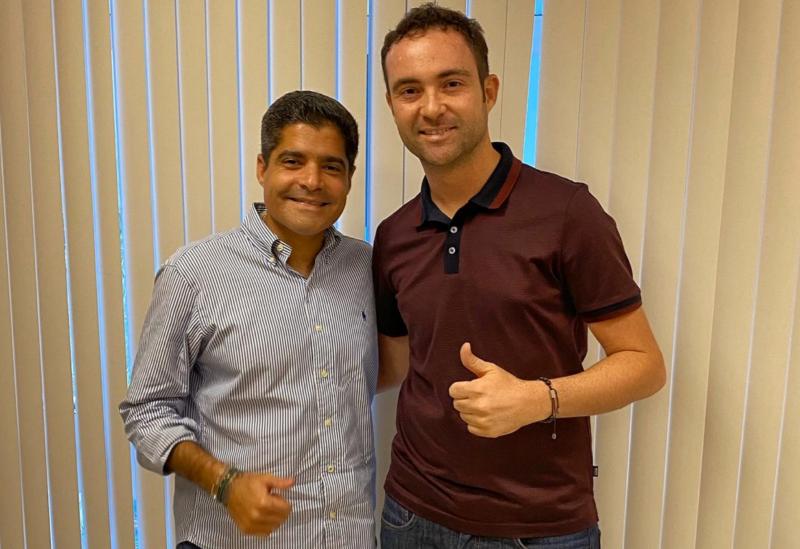 Em Salvador, Fabrício Abrantes é recebido em audiência pelo prefeito ACM Neto
