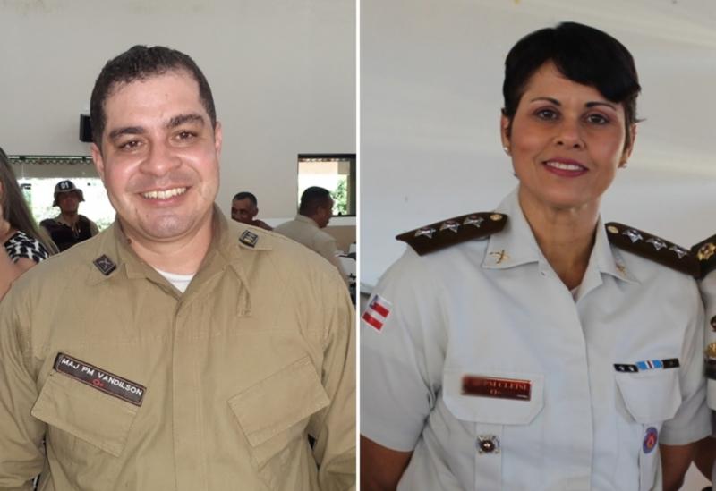Livramento: Major Vandilson deixa o comando da 46ª CIPM; Major Cleise Delfino assume