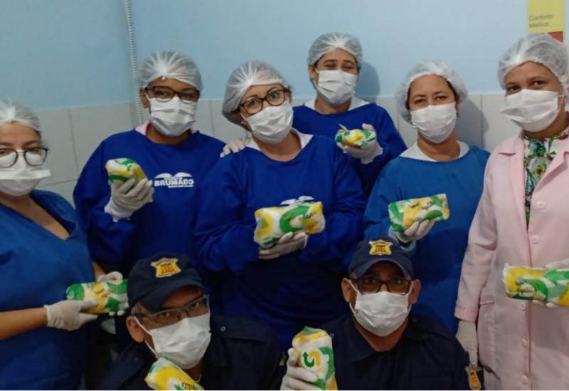 Franquia da Subway de Brumado faz doação de lanches para toda a equipe do Hospital Municipal Professor Magalhães Neto