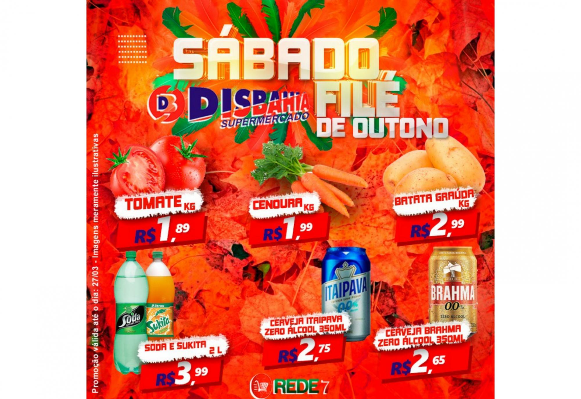 Ofertas: Sábado Filé do Disbahia Supermercado