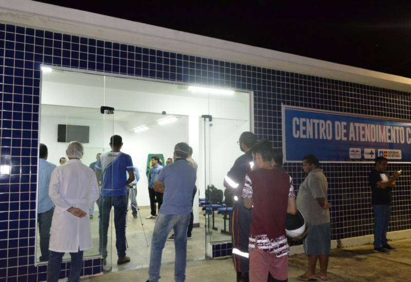 Inaugurado na última sexta-feira (17) o Centro de Atendimento Covid-19 em Brumado