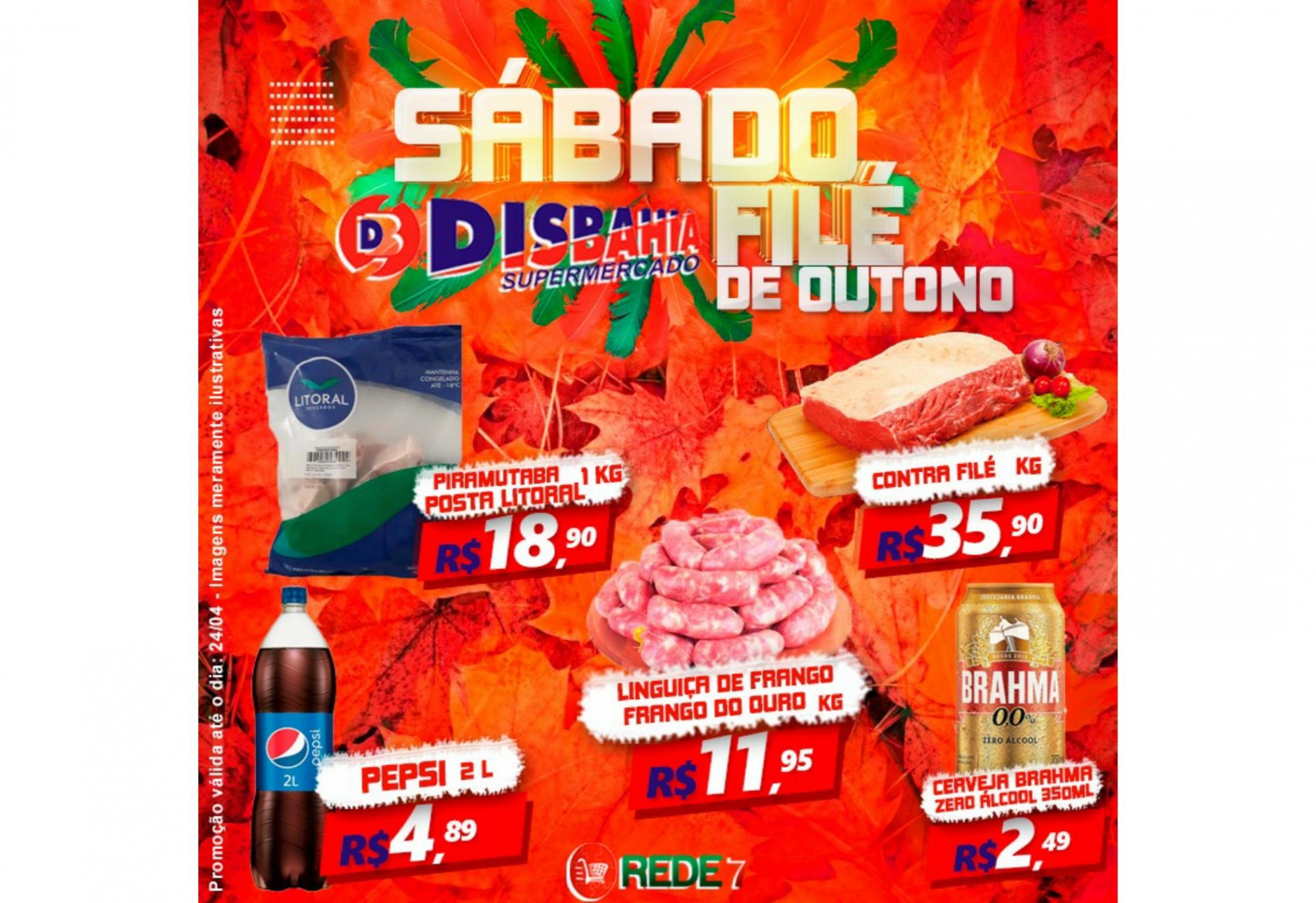 Ofertas: Sábado Filé do Disbahia Supermercado