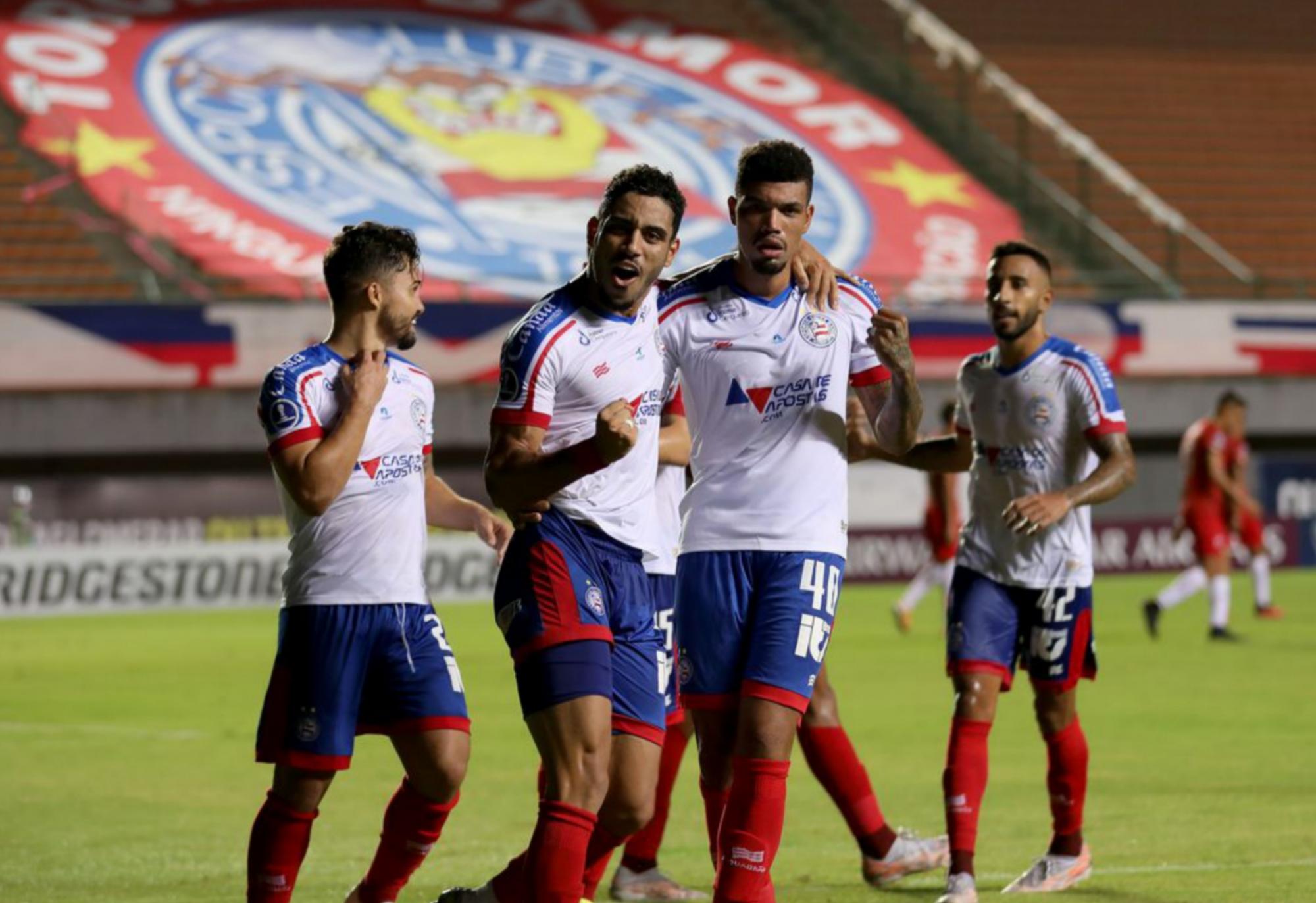 Bahia goleia por 5 a 0 na Sul-Americana