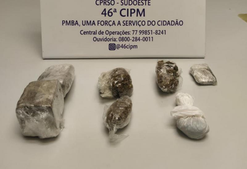 Homem é detido acusado de tráfico de drogas em Livramento