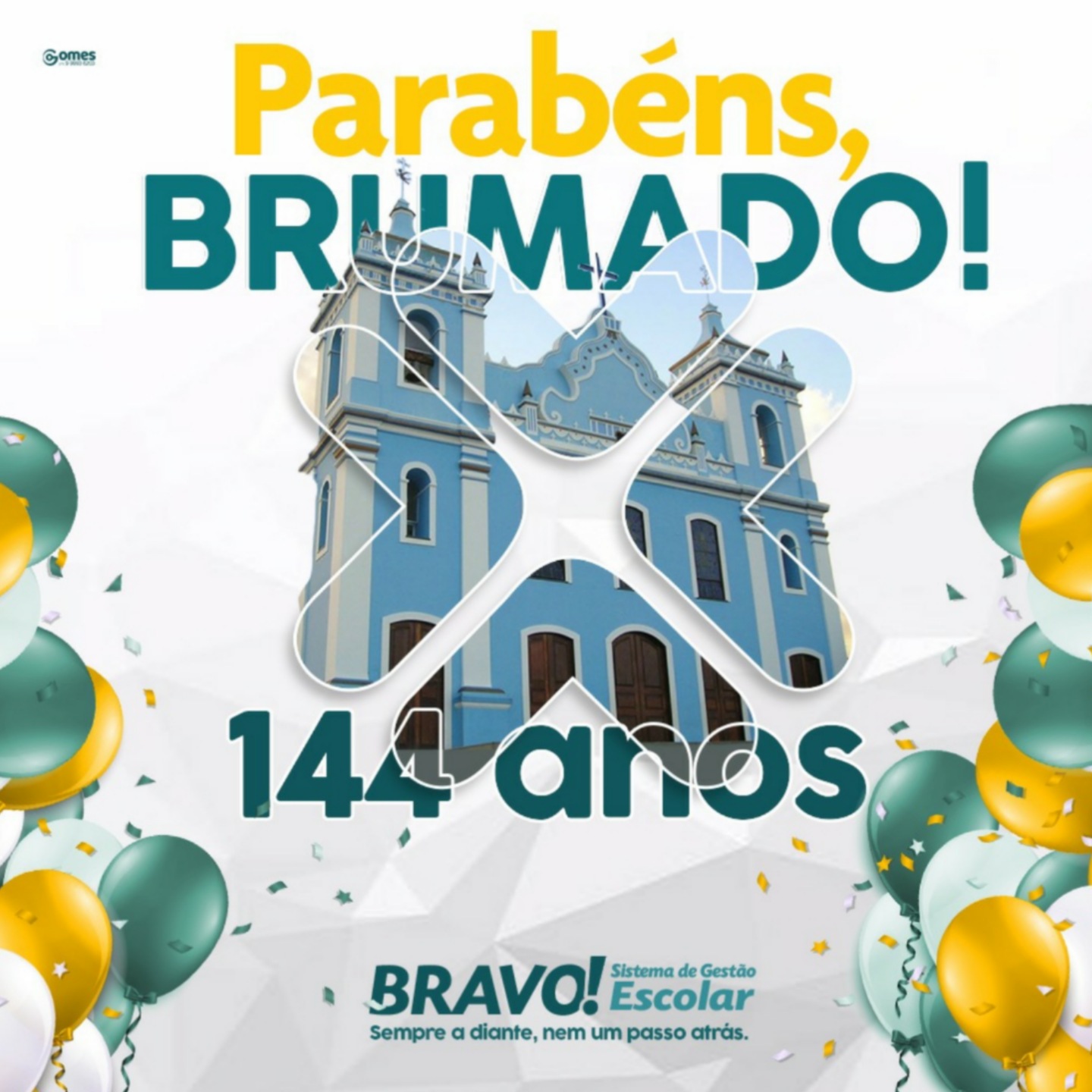 Bravo Sistema de Gestão Escolar parabeniza Brumado pelos 144 anos