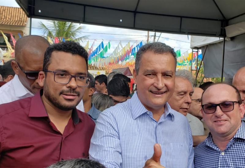 Governador Rui Costa inaugura obra executada pela empresa Construmendes em Presidente Jânio Quadros 