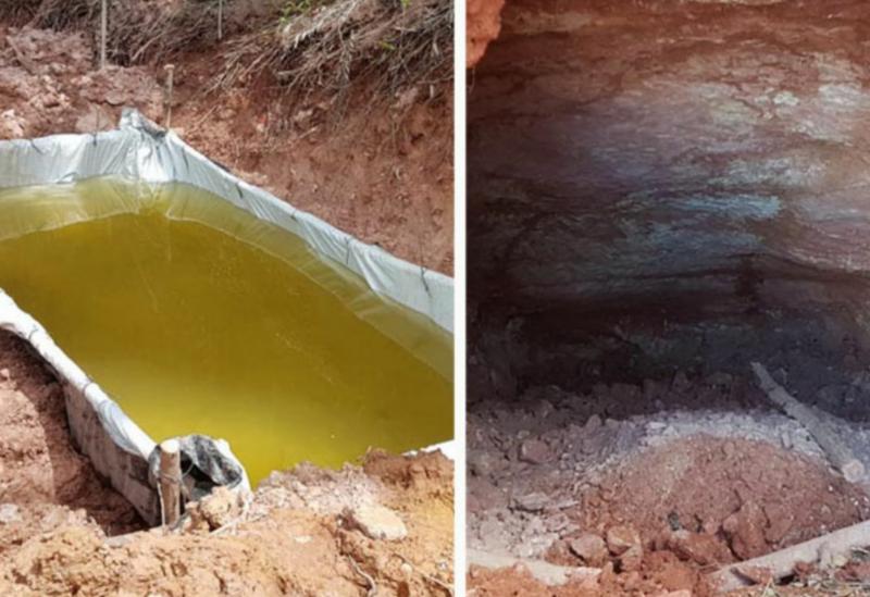 Denúncias apontam que chineses mantêm exploração da pedra jaspe na nascente de rio em Contendas do Sincorá