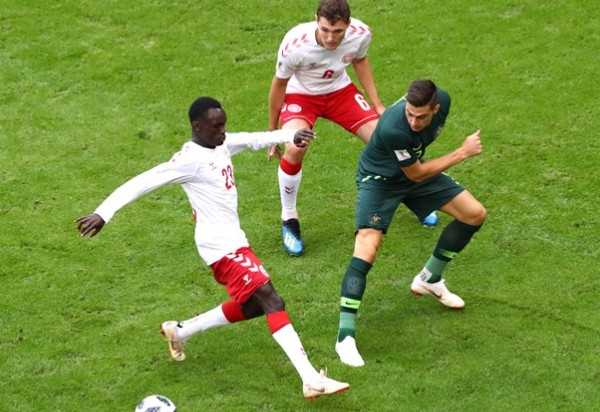 Copa do Mundo 2018: Austrália empata com Dinamarca em 1x1 
