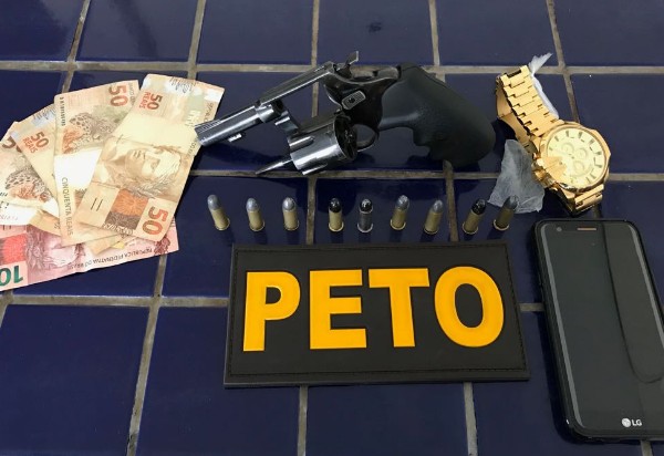 Brumado: Polícia Militar prendeu mais um indivíduo por porte ilegal de arma de fogo