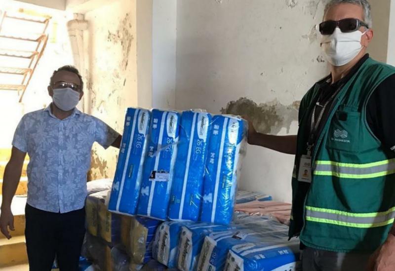 RHI Magnesita doa 3 mil fraldas para associação Luiza Marillac 